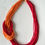 Thumbnail: Bicolour Cambodian Silk Thread Necklace in Piper Red