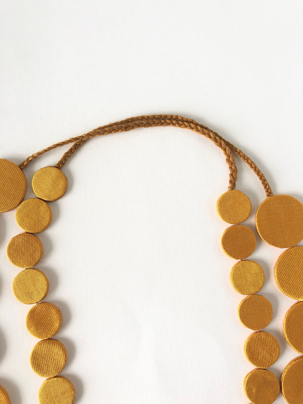 Thumbnail: Sangkea Long Necklace in Venetian Gold