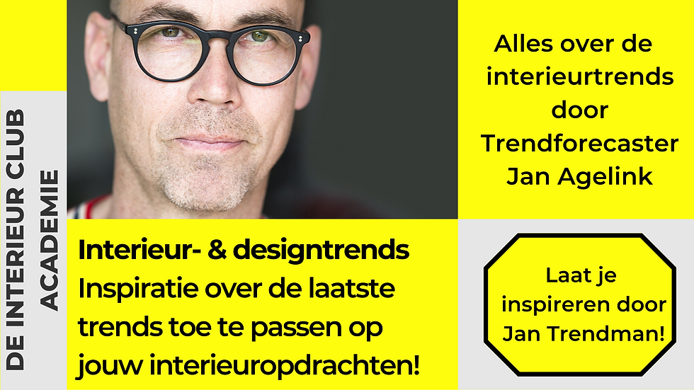 Tickets voor Consument & Design Trends 2024 met Jan Agelink