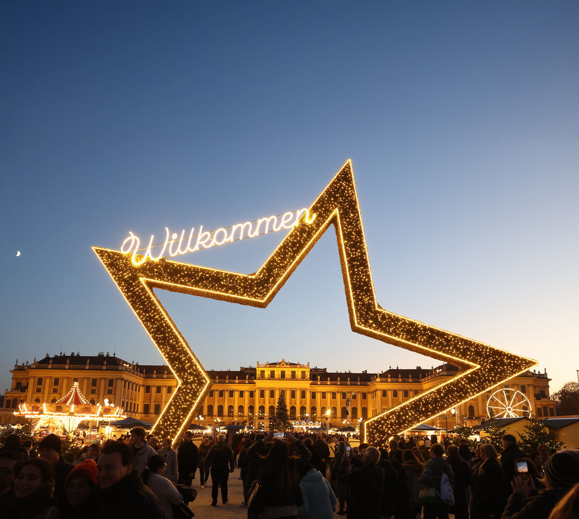 Weihnachtsmarkt Schloss Schönbrunn – Chợ Giáng sinh Cung điện Schönbrunn 2026