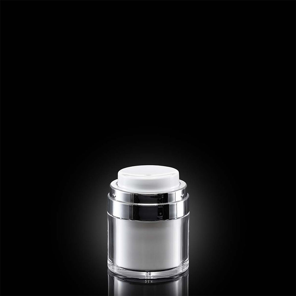 15ml Airless Cream Jar PP Material Skincare Containers