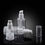 Thumbnail: group of 3 sizes Airless Pump Bottle PP Material Skincare Containers