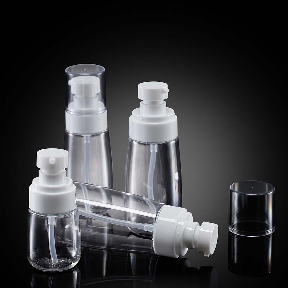 Thumbnail: group of 4 sizes Lotion Pump Bottle PETG Material Skincare Containers