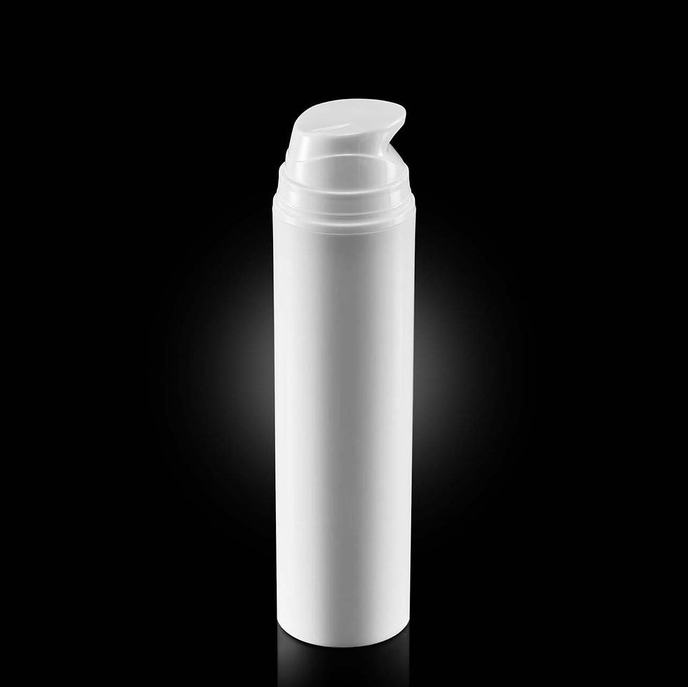 Thumbnail: side view 200ml Airless Pump Bottle PP Material Skincare Containers