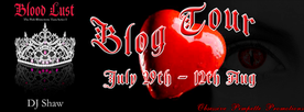 *´¨✫)
¸.•´¸.•*´¨)✯ ¸.•*¨)
✮ (¸.•´✶ (¸. Blog Tour: Blood Lust by DJ Shaw