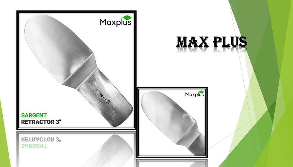 " Max Plus Sargent Retractor " - A durable stainless steel retractor designed for precision and efficiency in surgical procedures