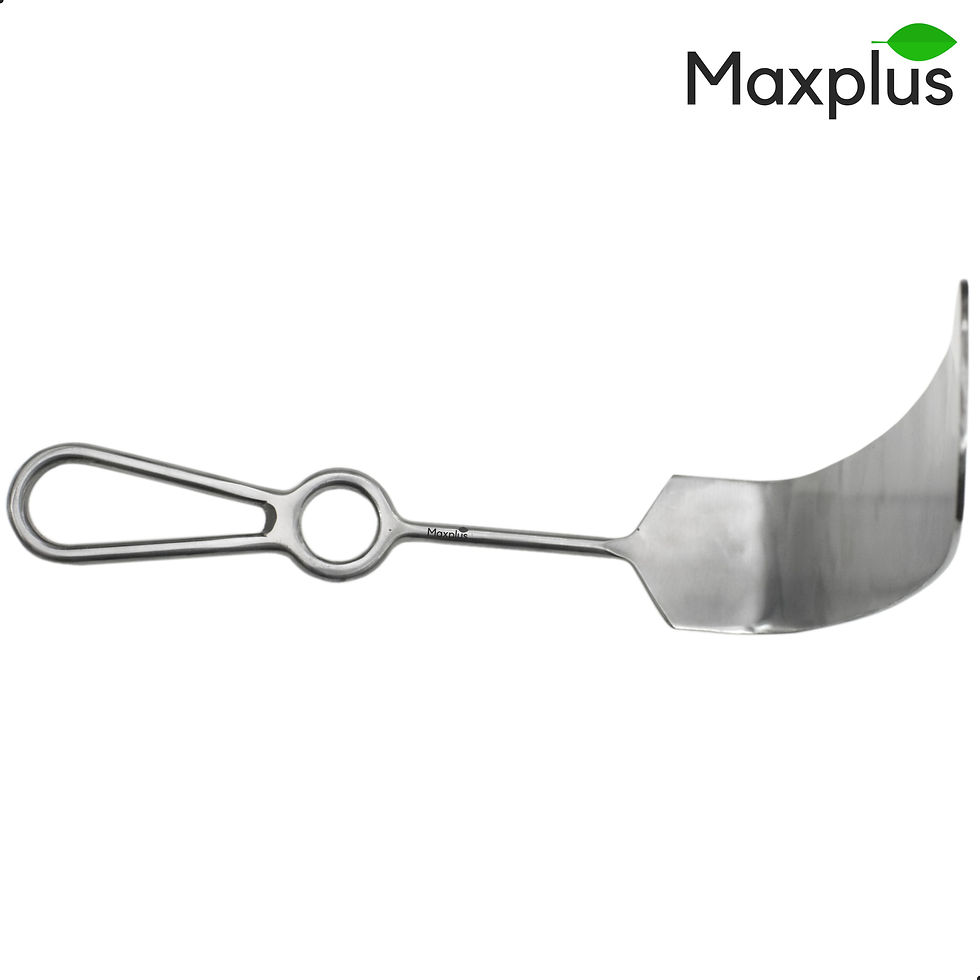 The Kelly Retractor by Max Plus, shown here, is a precision surgical instrument designed for optimal tissue retraction during procedures