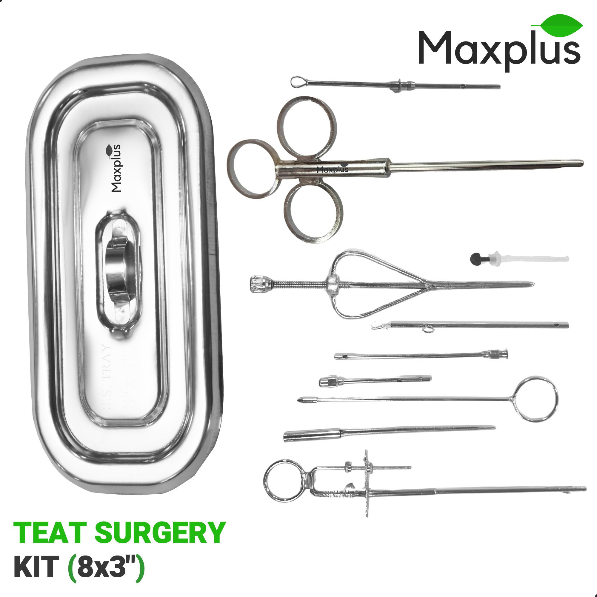 Teat Surgery Kit with Tray