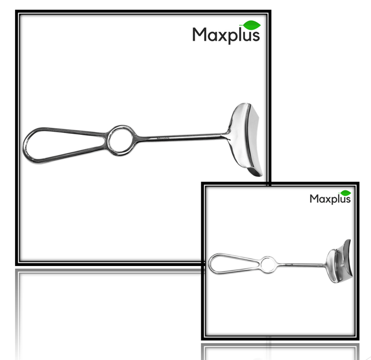 A high-quality stainless steel surgical Morris Abdominal retractor by Max Plus, designed for precision in medical procedures.