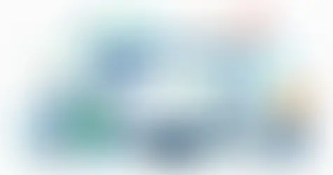 Ilustração corporativa de perfil de empresa no Google Meu Negócio com ícones de localização, análises e crescimento