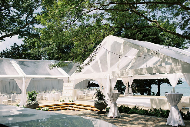 Tent Wedding On The Lake | Sarnia Ontario Wedding & Event Planning | Perfectly Designed Events
