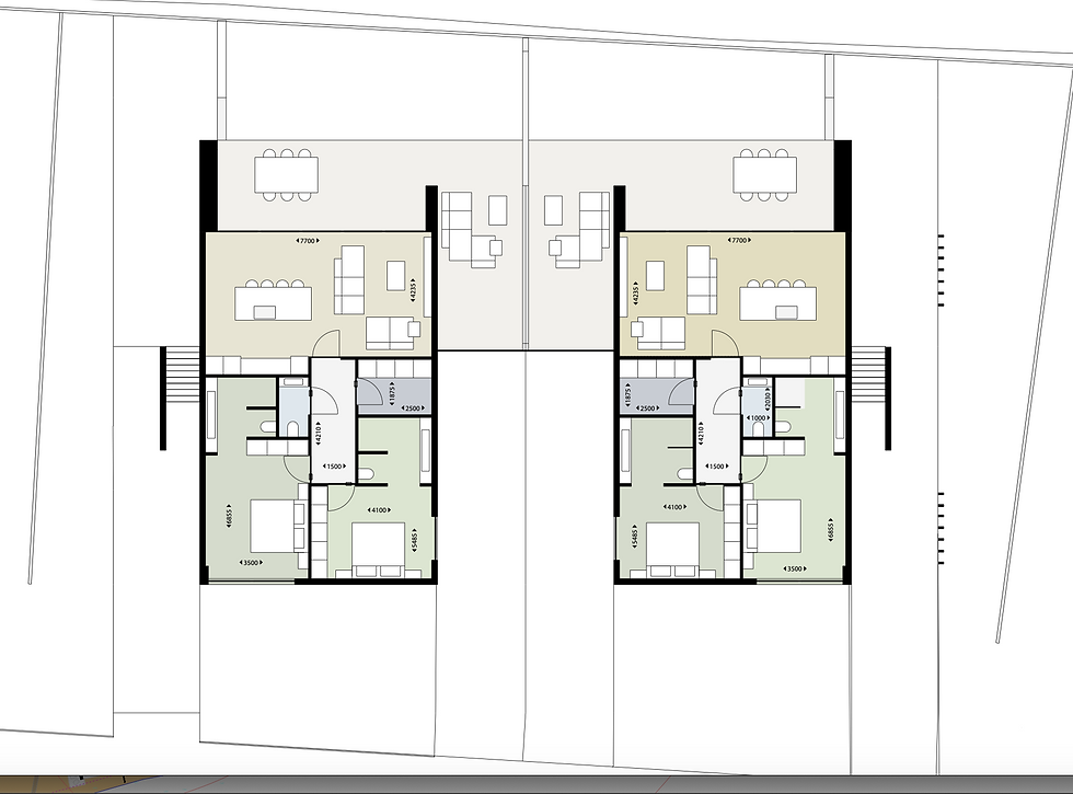 Plattegrond Hato Garden Apartments