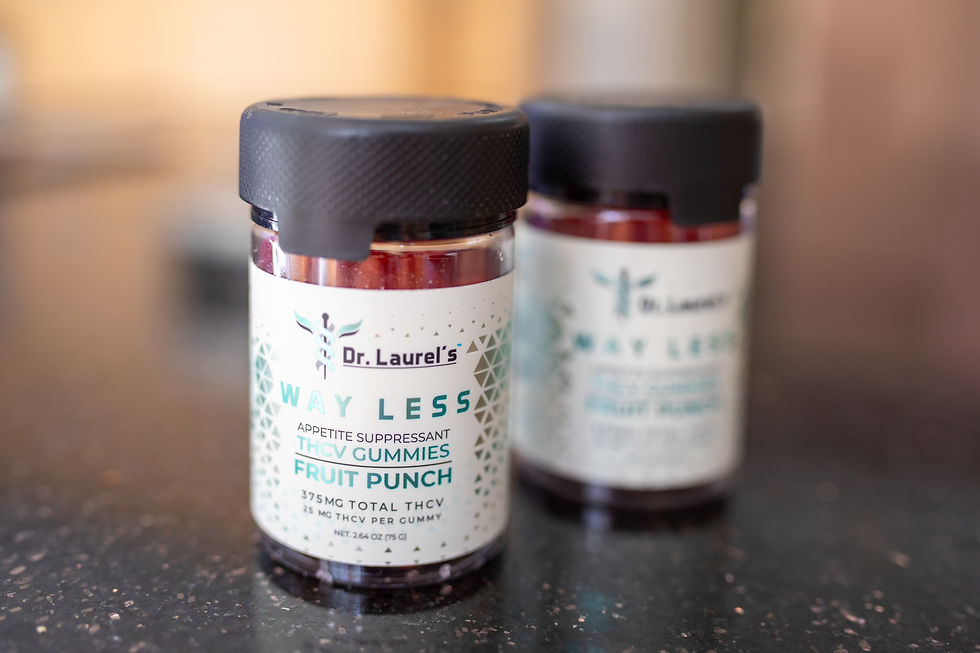 Thumbnail: Dr Laurel's WayLess™  THCV Gummies (Small jar)