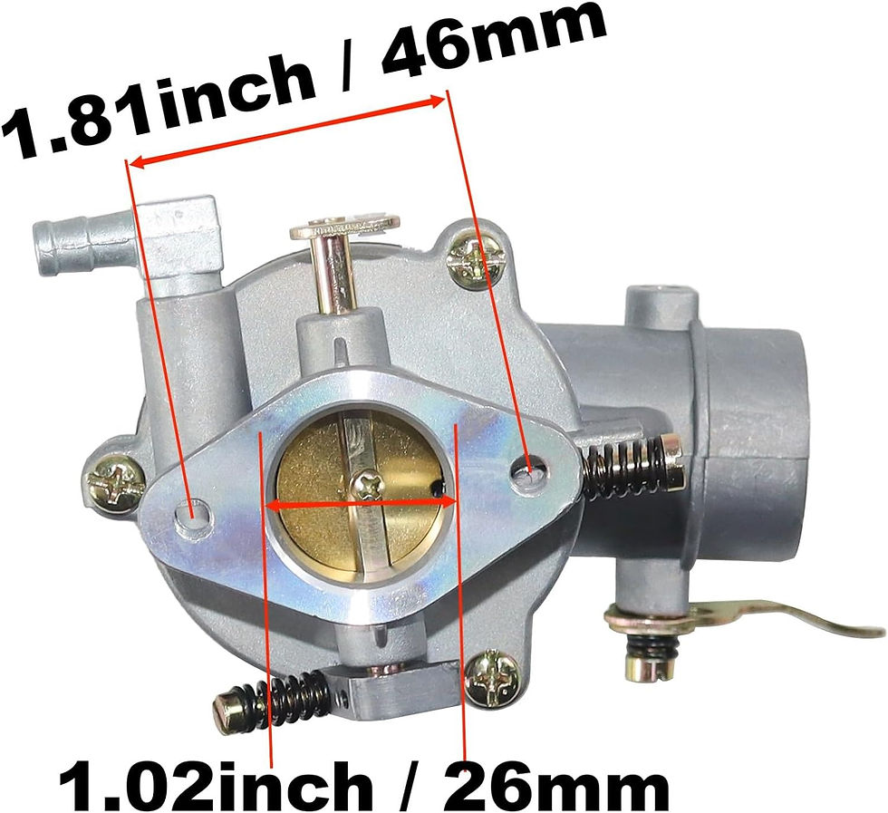 Miniatura: CARBURADOR PARA MOTOR BRIGGS & STRATTON 398170 394228 390323 299169 170402