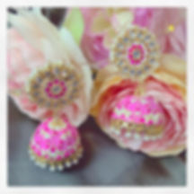PINK LOVE JHUMKE