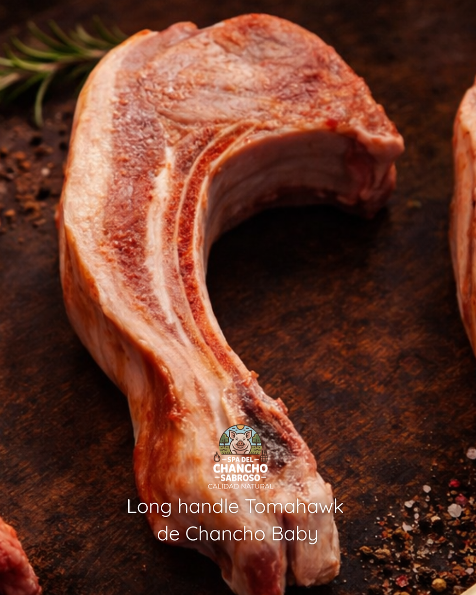 tomahawk de cerdo