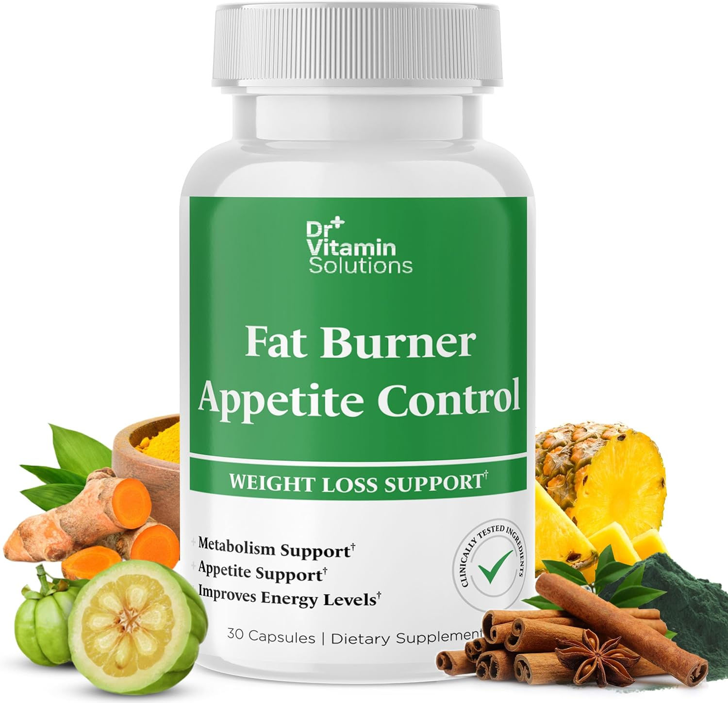 Fat Burner Control Apetito x 30 Cápsulas Dr. Vitamin