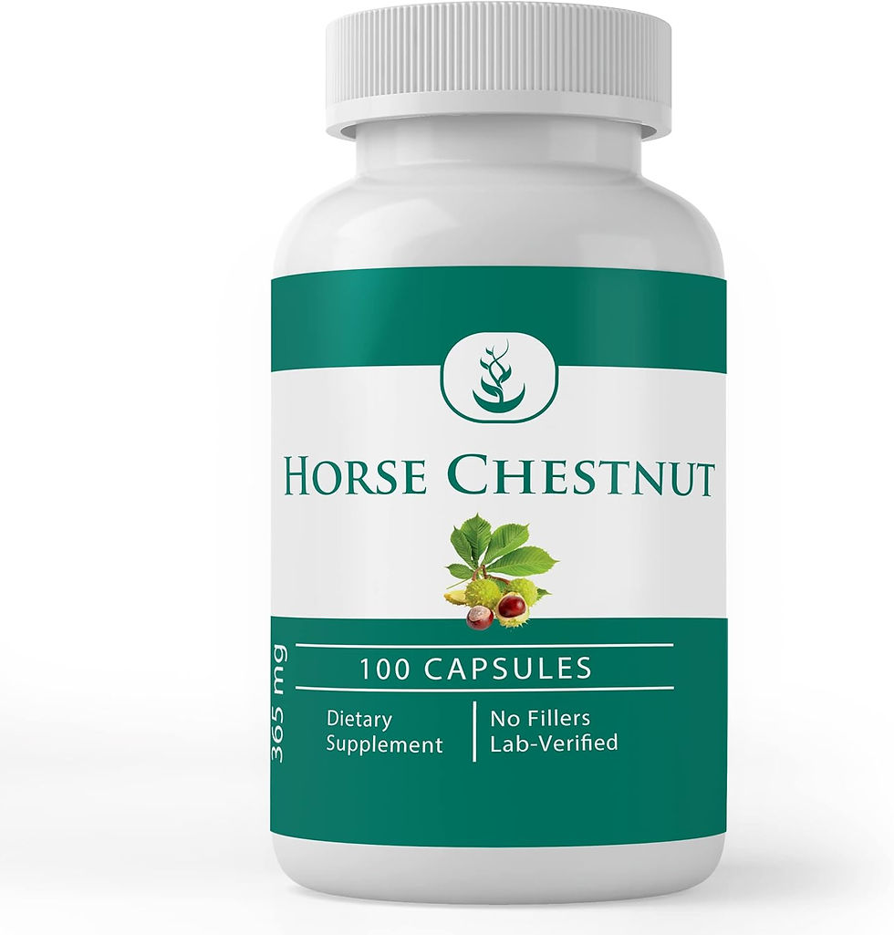 Horse Chestnut Castano De Indias 365 mg x 100 Cápsulas – PURE ORIGINAL
