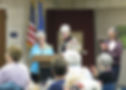 MAA President Carolyn Emerson announced the winners