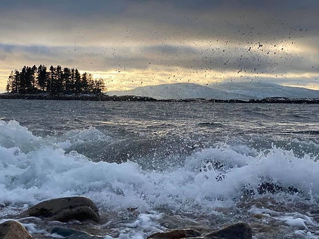 Challenge 10. Winter Seascape - Maine. P