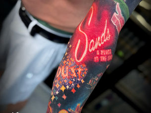 Vegas Cover Up Tattoo