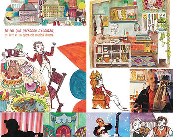 Un livre, un spectacle, une exposition,
des ateliers d'Arts visuels