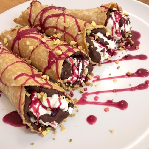 Chocolate Cannoli