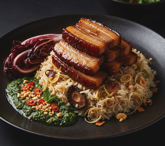 Coconut Braised Pork Belly