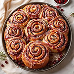 Spiced Buns with Mulled Wine photo