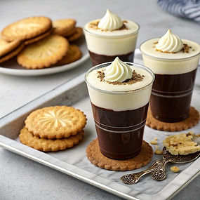 Caramel Tiramisu Mousse Cups