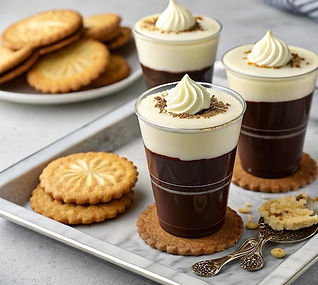 Caramel Tiramisu Mousse Cups