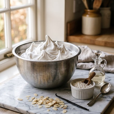 Cornflour and Vinegar: The Pavlova-Style Stabilizer