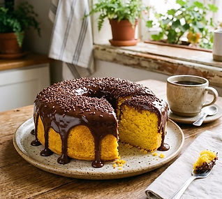 Brazilian Chocolate Carrot Cake