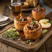 Pork Crackling Yorkshire Pudding