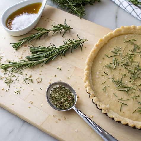 Strong Herbs in Desserts