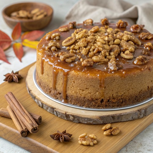 Bonfire Night Spiced Apple Cake