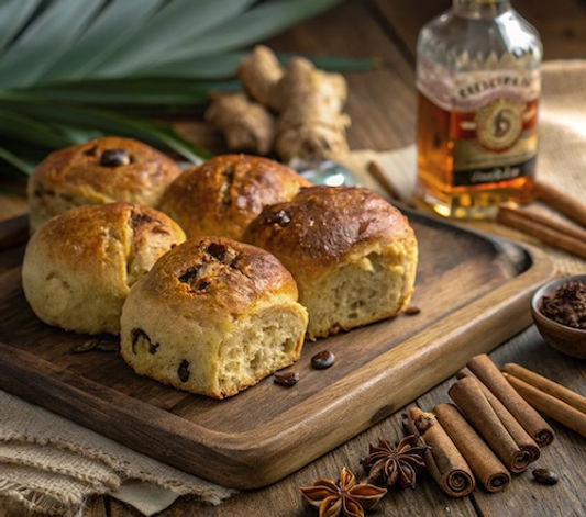 Matty's Rum Drunk Spiced Buns