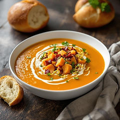 Carrot and Clam Chowder