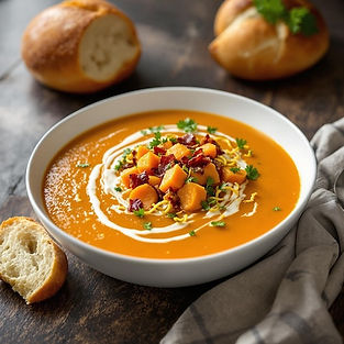 Carrot and Clam Chowder