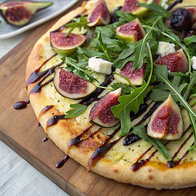 Fig and Halloumi Pizza