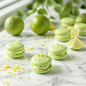 Key Lime Pie Macarons
