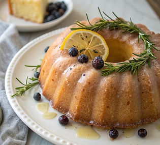 Gin and Tonic Madeira Cake