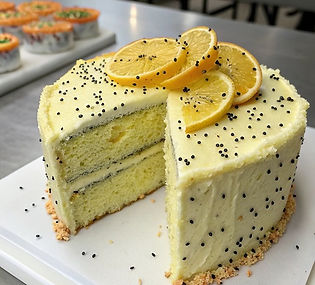 Lemon and Poppy Seed Cake