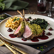 Herb-Crusted Lamb