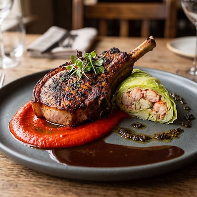 Southern Barbecued Pork Chop