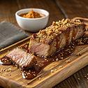 Pecan-Crusted Pork Ribs