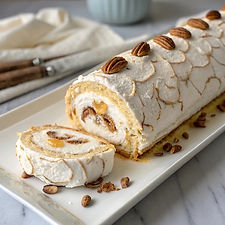 Treacle Tart Roulade