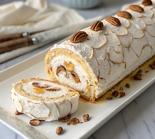 Treacle Tart Roulade
