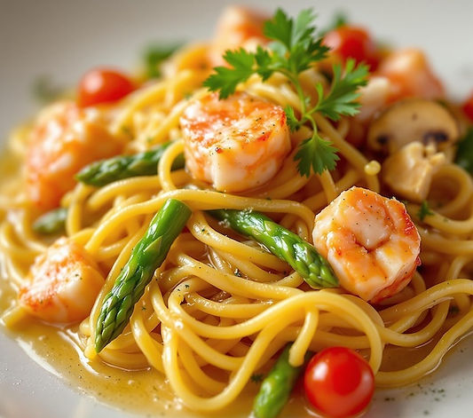 Lobster Garlic Butter Pasta