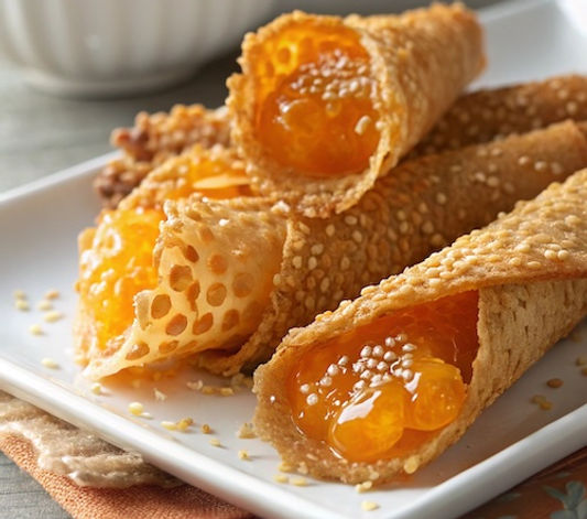 Amanda's Open Sesame Brandy Snaps